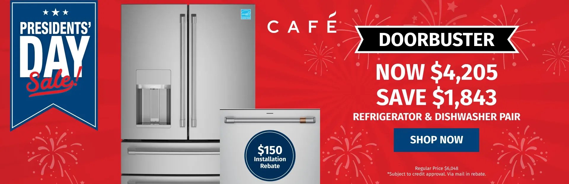 Cafe Package Presidents Day